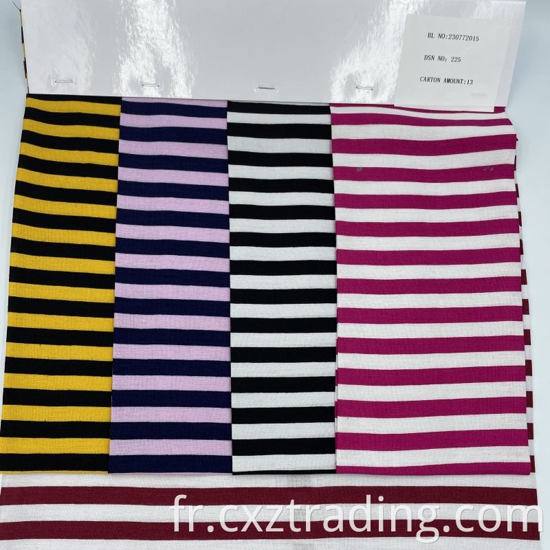 100 Rayon Cloth Striped Jpg